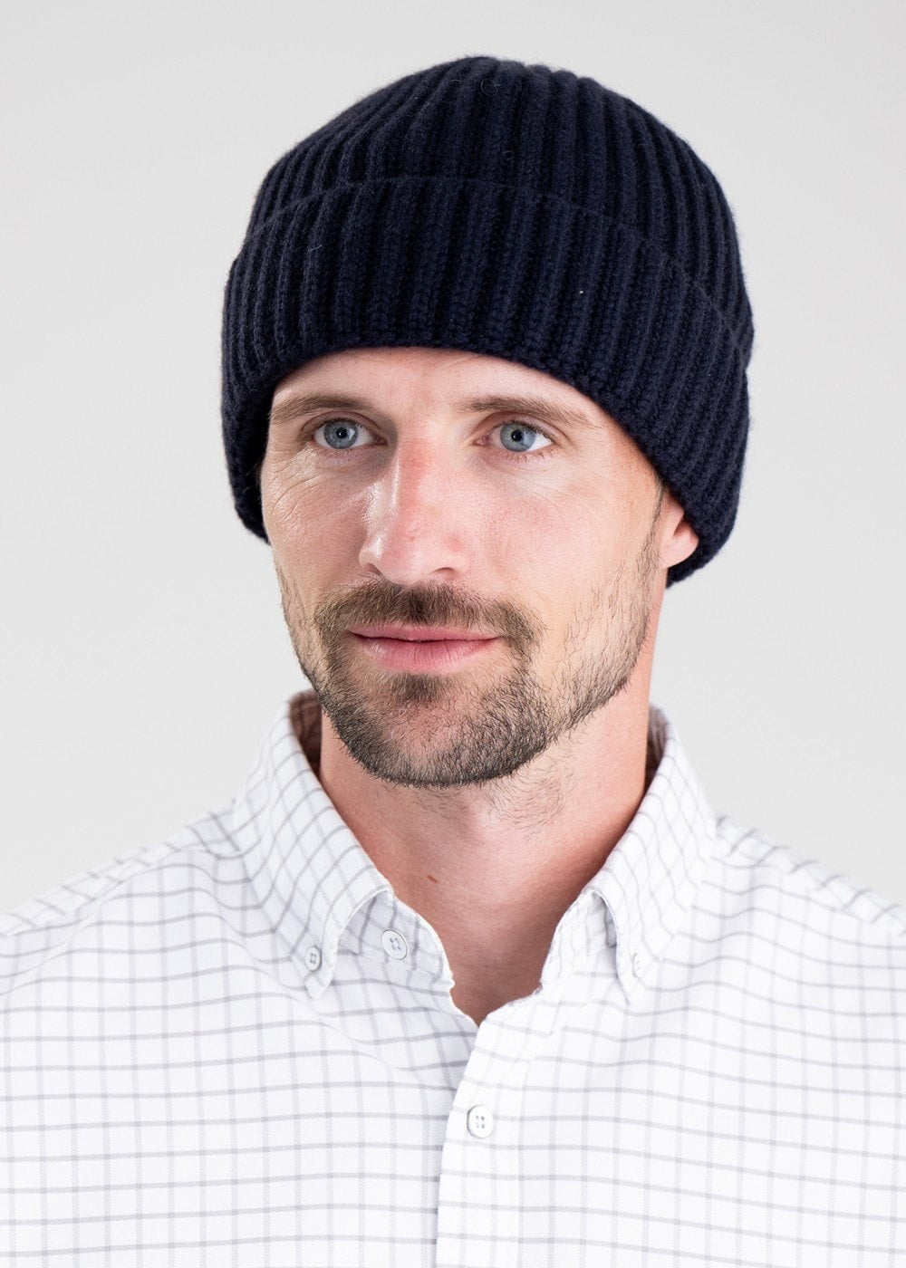 Aldo Cashmere Beanie - Dark Navy - 2