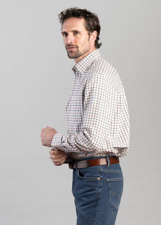 Morebattle Tailored Check Shirt