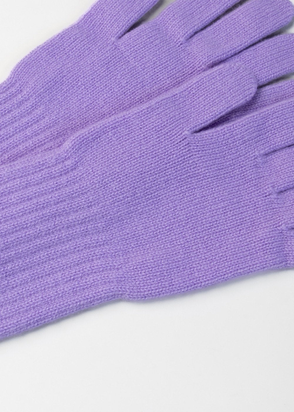 Briar Cashmere Long Gloves - Iris - 2