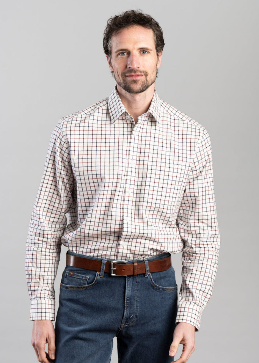Morebattle Tailored Check Shirt