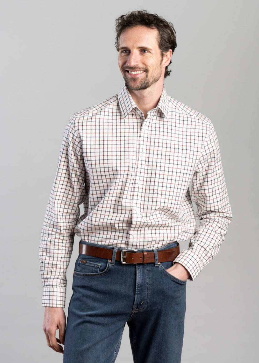 Morebattle Tailored Check Shirt