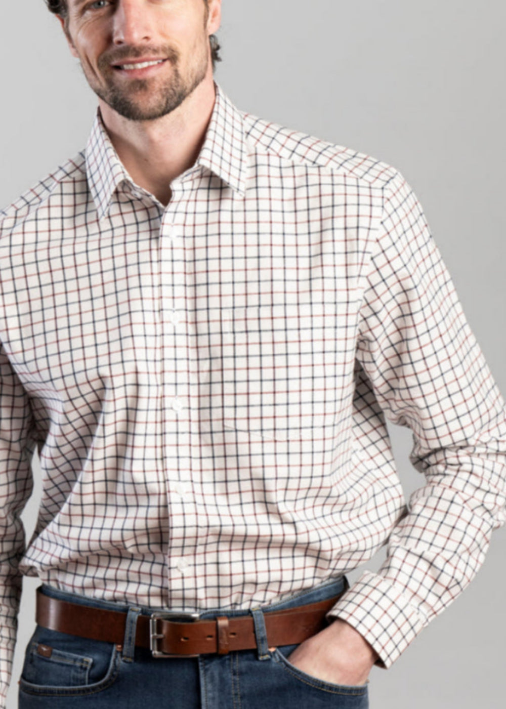 Morebattle Tailored Check Shirt