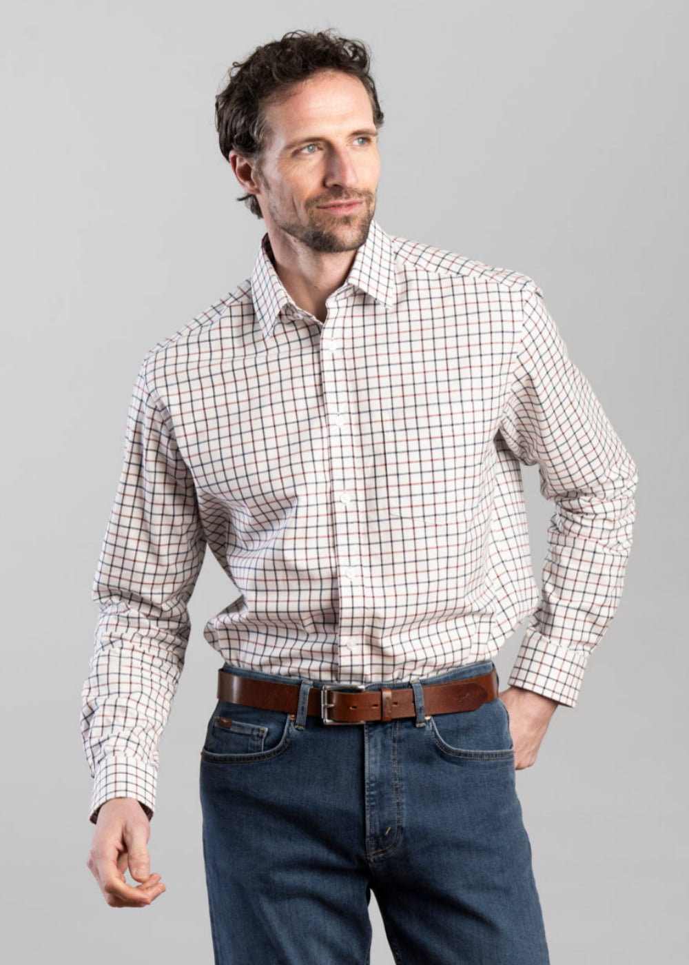 Morebattle Tailored Check Shirt
