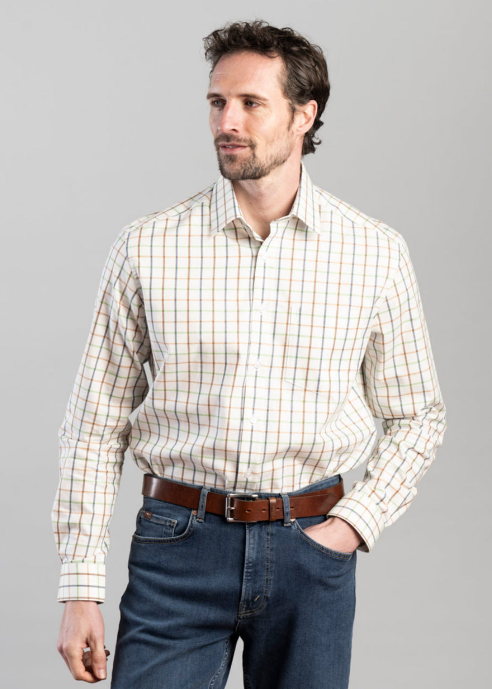 Smailholm Tailored Check Shirt
