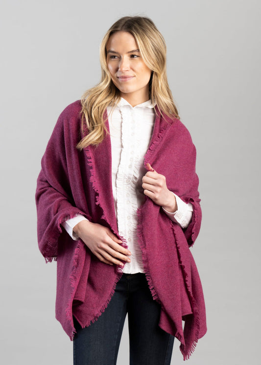 Poppy Cashmere Wrap