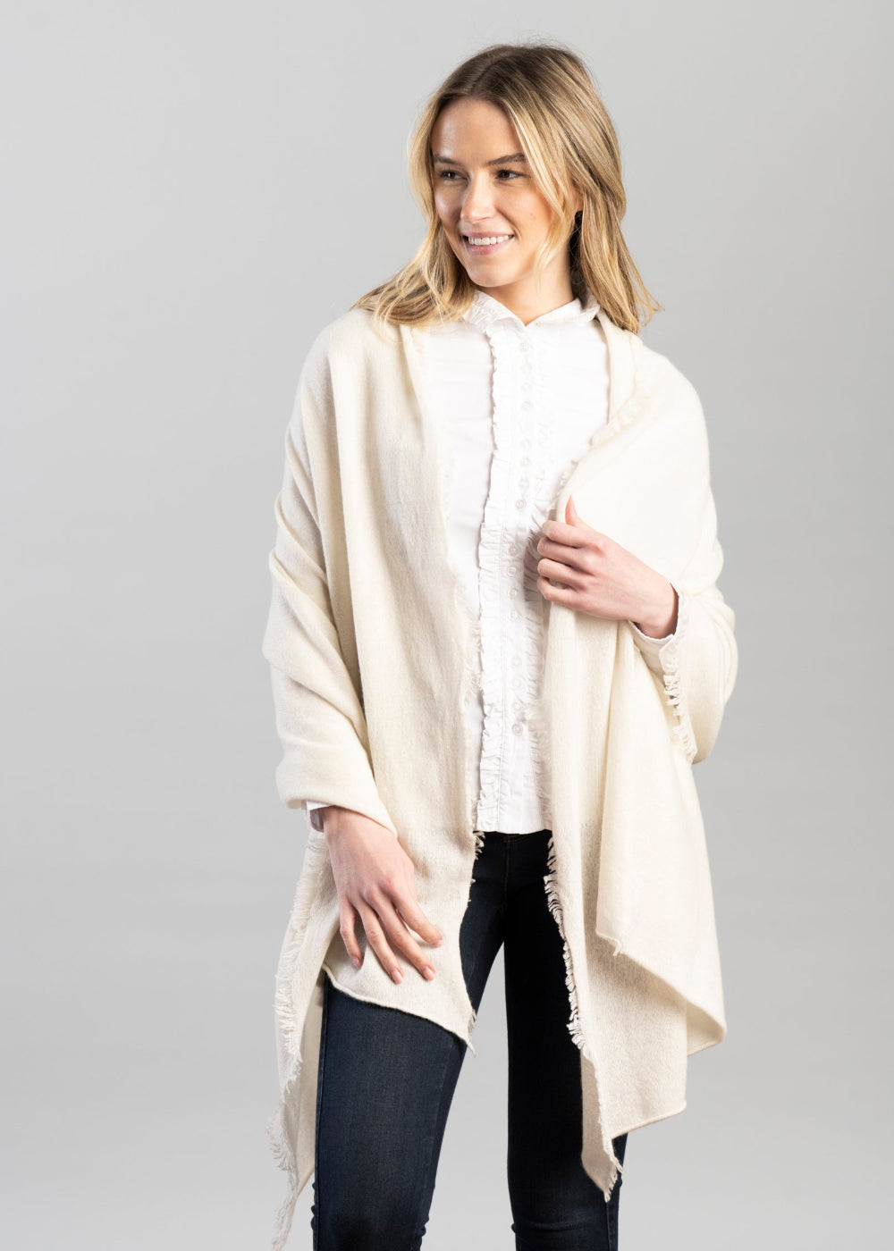 Poppy Cashmere Wrap