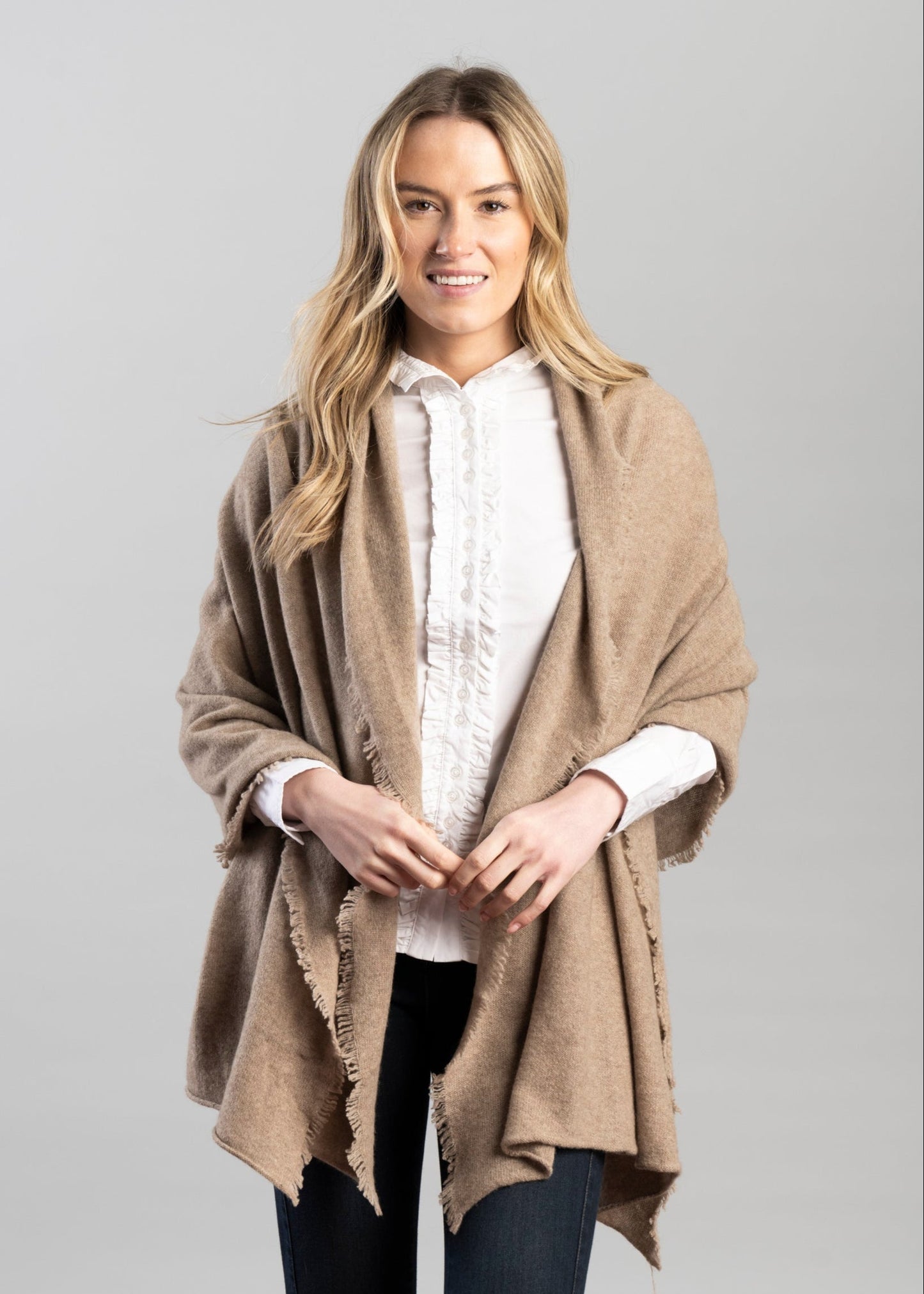 Poppy Cashmere Wrap