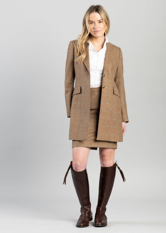 Elena Cashmere Long Jacket